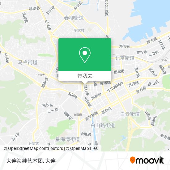 大连海娃艺术团地图