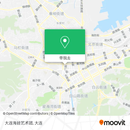 大连海娃艺术团地图
