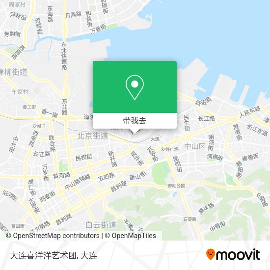大连喜洋洋艺术团地图