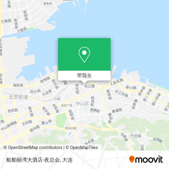 船舶丽湾大酒店-夜总会地图