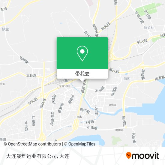大连晟辉运业有限公司地图