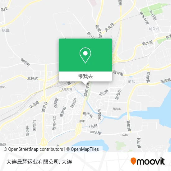 大连晟辉运业有限公司地图