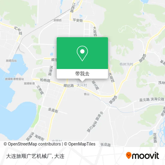 大连旅顺广艺机械厂地图