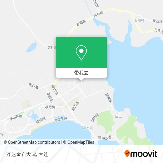 万达金石天成地图