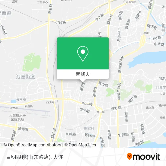 目明眼镜(山东路店)地图