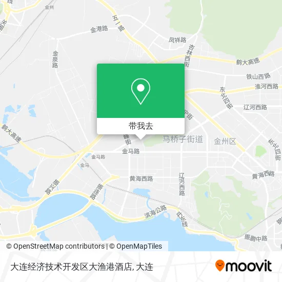 大连经济技术开发区大渔港酒店地图