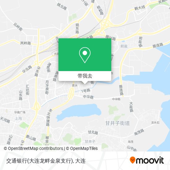 交通银行(大连龙畔金泉支行)地图