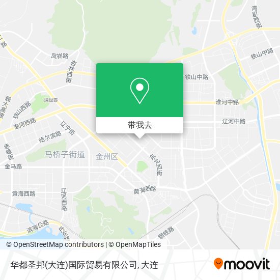 华都圣邦(大连)国际贸易有限公司地图