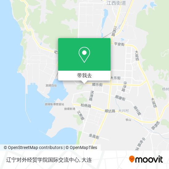 辽宁对外经贸学院国际交流中心地图