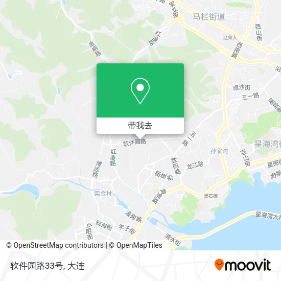 软件园路33号地图