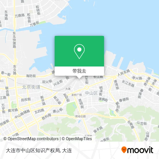 大连市中山区知识产权局地图