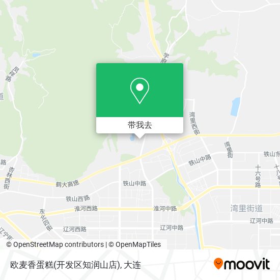 欧麦香蛋糕(开发区知润山店)地图