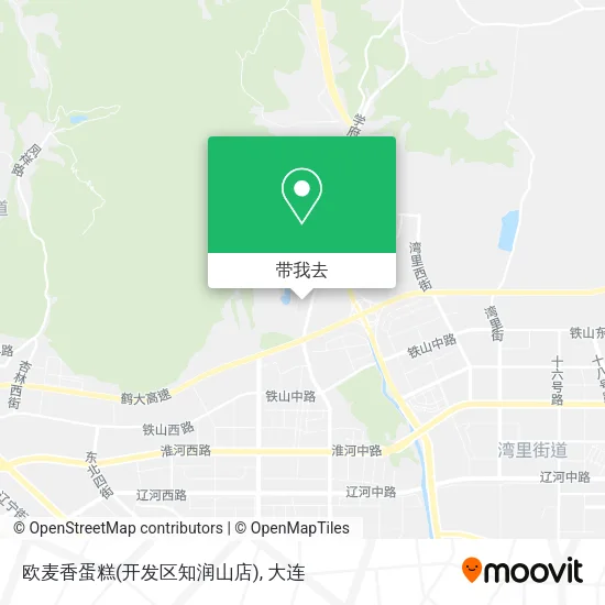 欧麦香蛋糕(开发区知润山店)地图