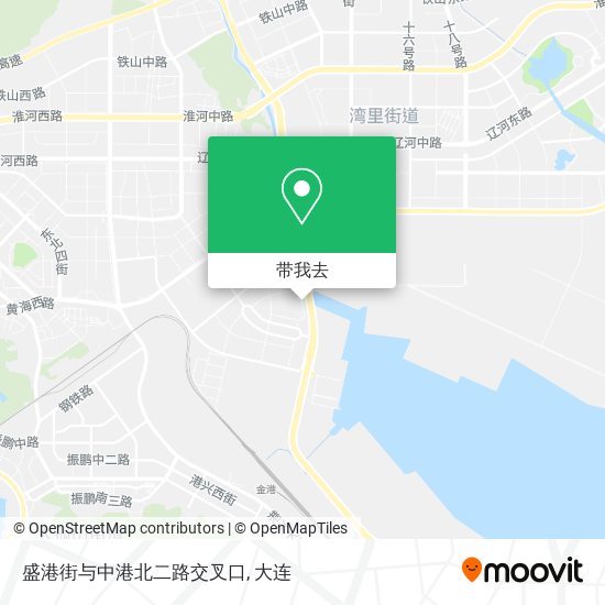 盛港街与中港北二路交叉口地图