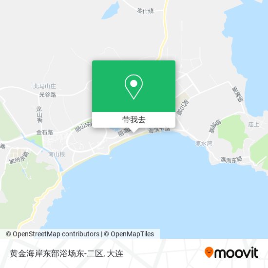 黄金海岸东部浴场东-二区地图