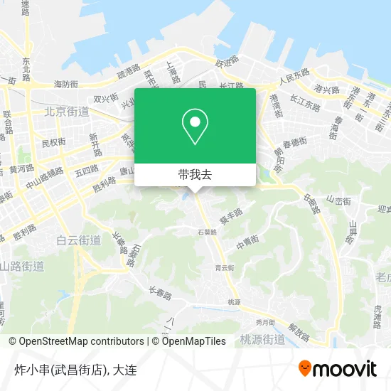炸小串(武昌街店)地图