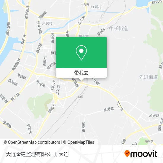大连金建监理有限公司地图