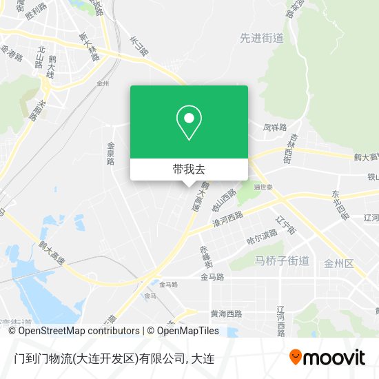 门到门物流(大连开发区)有限公司地图