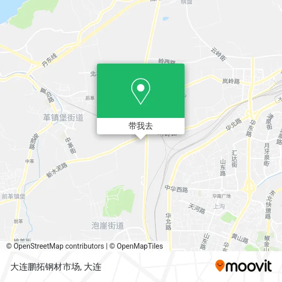 大连鹏拓钢材市场地图