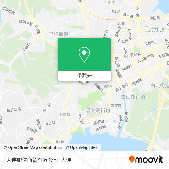 大连鹏信商贸有限公司地图