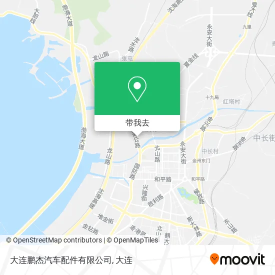 大连鹏杰汽车配件有限公司地图