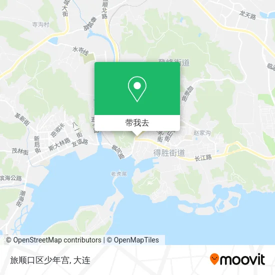 旅顺口区少年宫地图