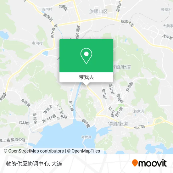 物资供应协调中心地图