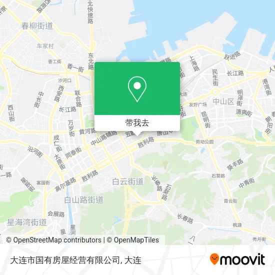 大连市国有房屋经营有限公司地图