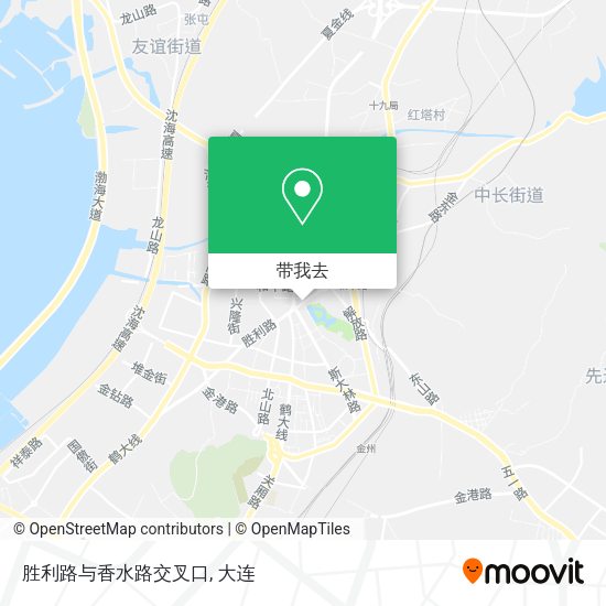 胜利路与香水路交叉口地图