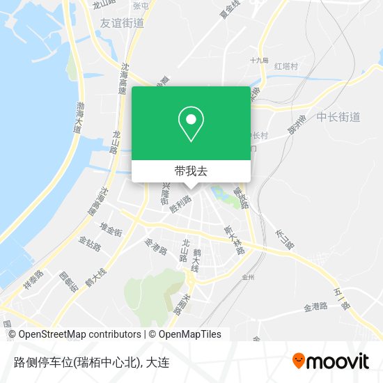 路侧停车位(瑞栢中心北)地图