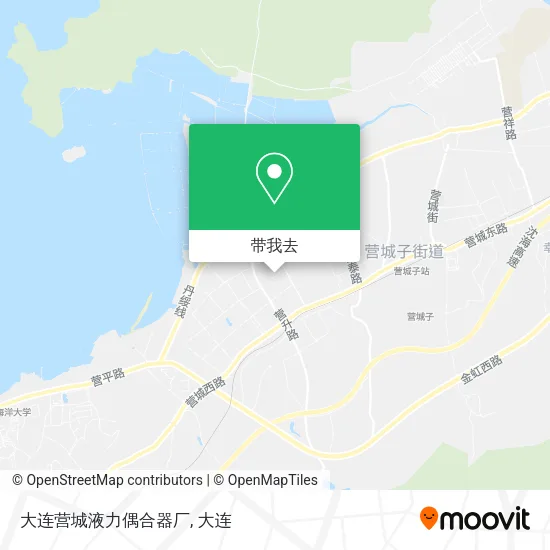 大连营城液力偶合器厂地图