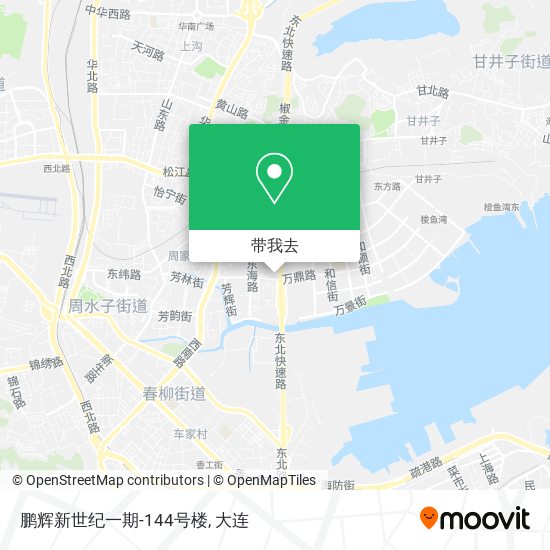 鹏辉新世纪一期-144号楼地图