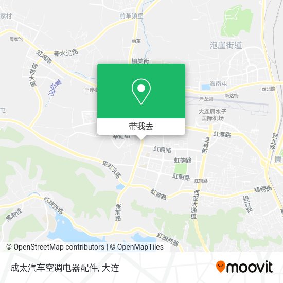 成太汽车空调电器配件地图