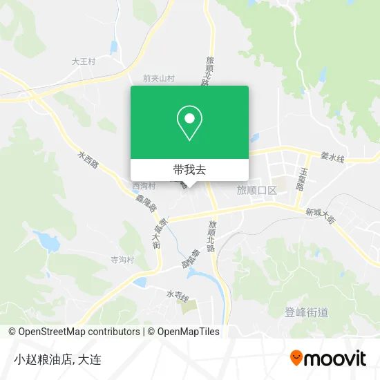 小赵粮油店地图