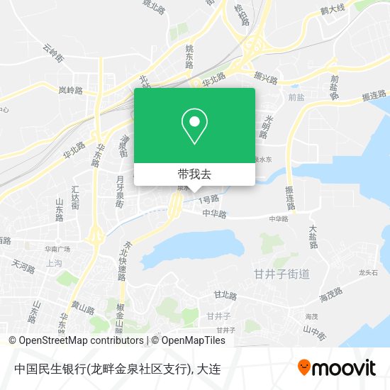 中国民生银行(龙畔金泉社区支行)地图
