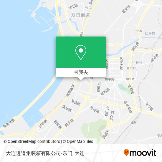 大连进道集装箱有限公司-东门地图