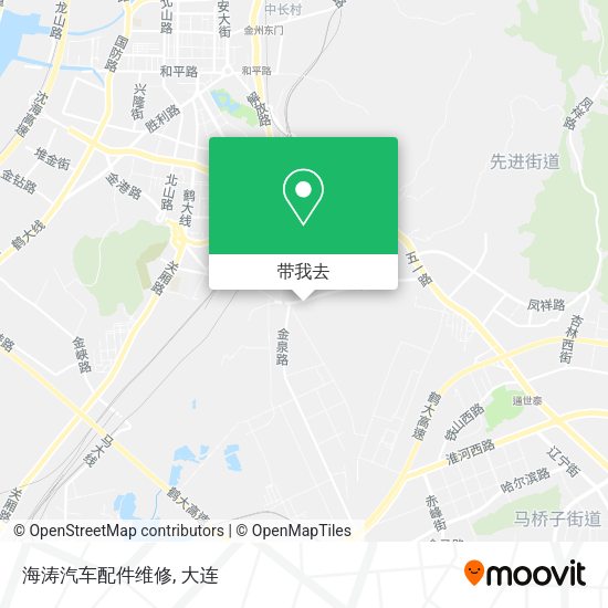 海涛汽车配件维修地图