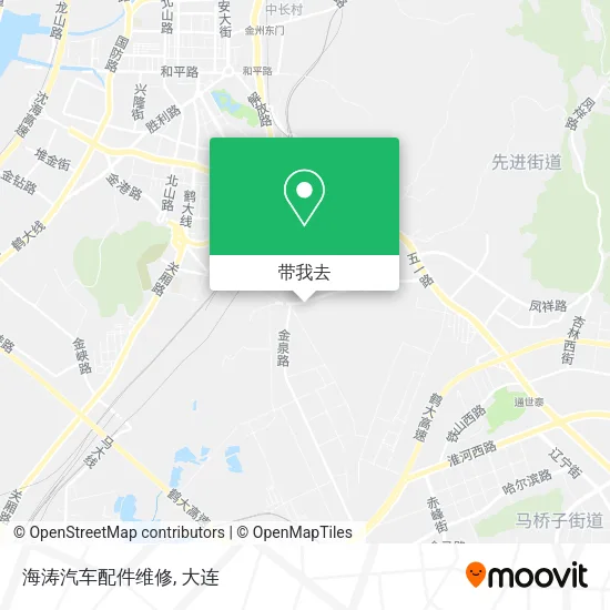 海涛汽车配件维修地图