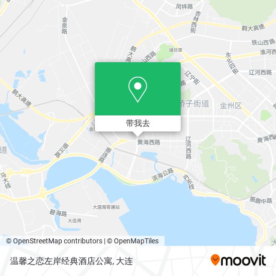 温馨之恋左岸经典酒店公寓地图