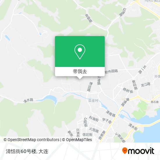 清恬街60号楼地图
