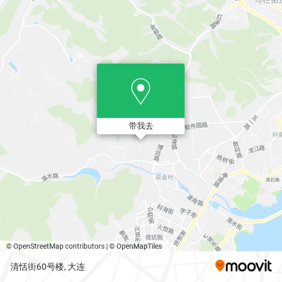 清恬街60号楼地图