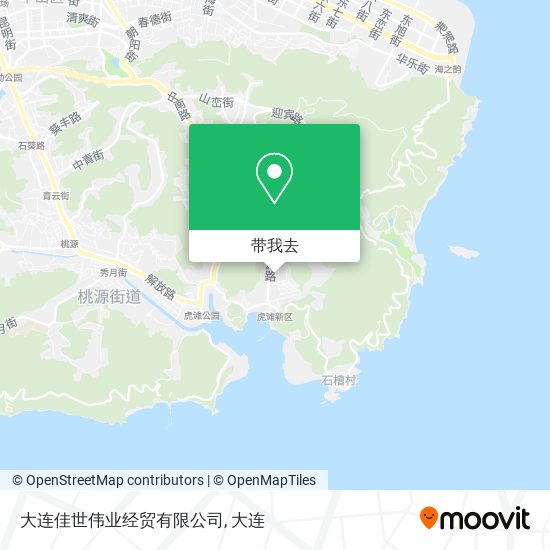 大连佳世伟业经贸有限公司地图