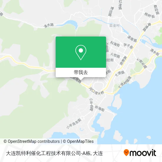 大连凯特利催化工程技术有限公司-A栋地图