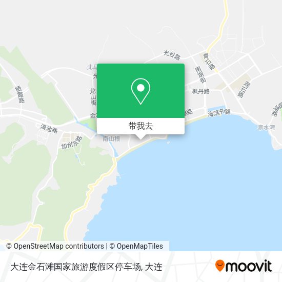 大连金石滩国家旅游度假区停车场地图