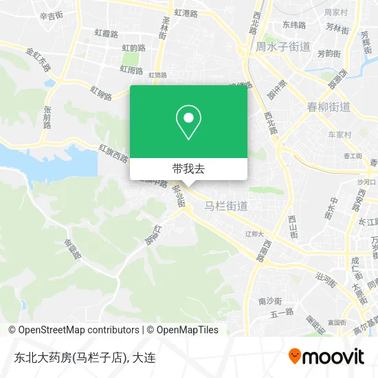东北大药房(马栏子店)地图