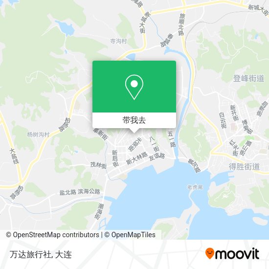 万达旅行社地图
