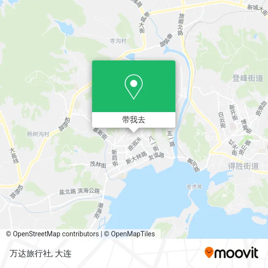 万达旅行社地图