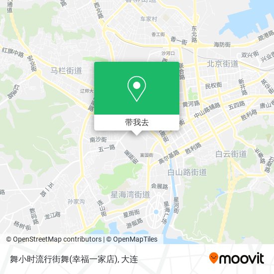 舞小时流行街舞(幸福一家店)地图