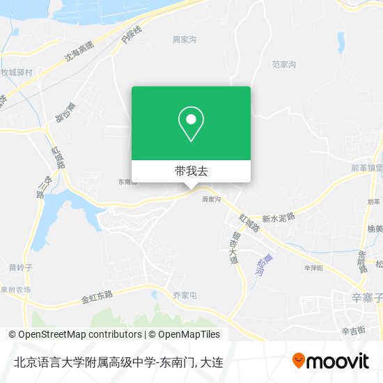 北京语言大学附属高级中学-东南门地图