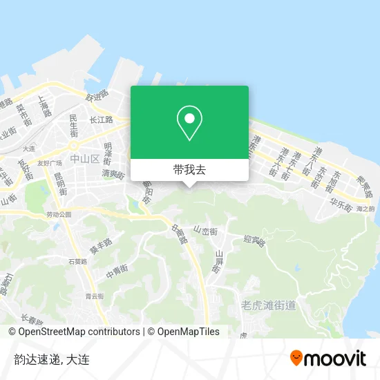 韵达速递地图